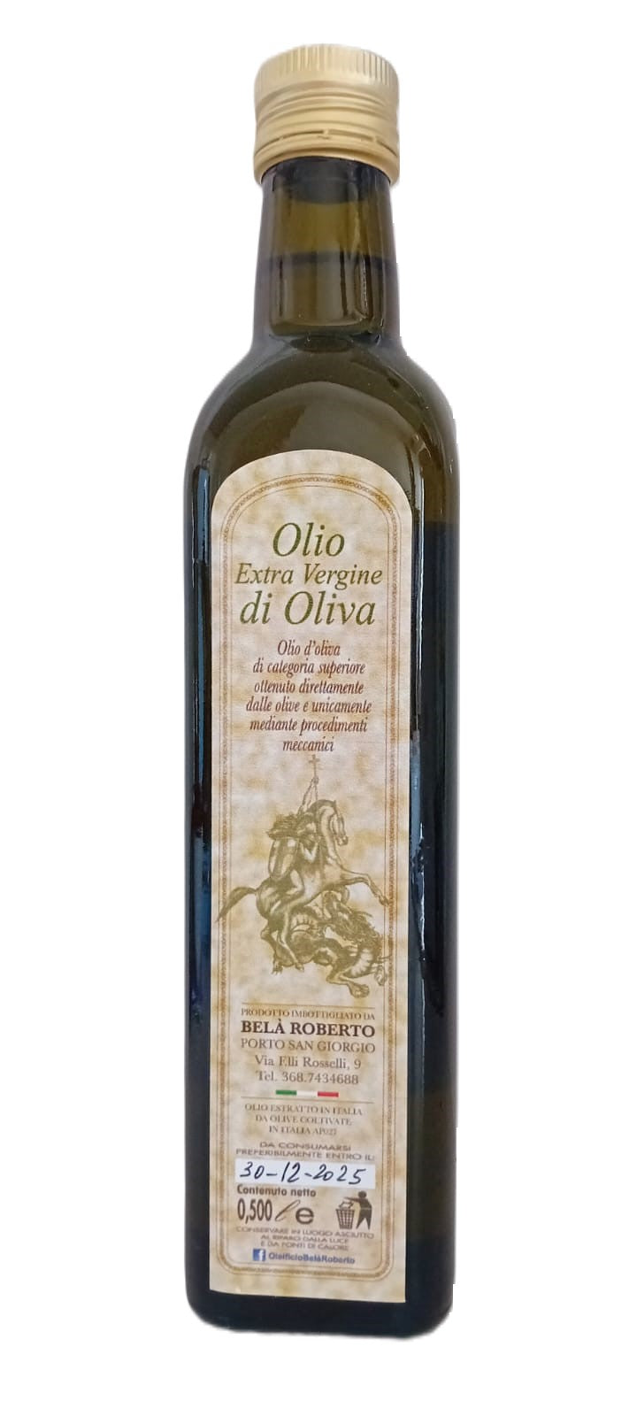 Extra virgin olive oil 0.5Lt